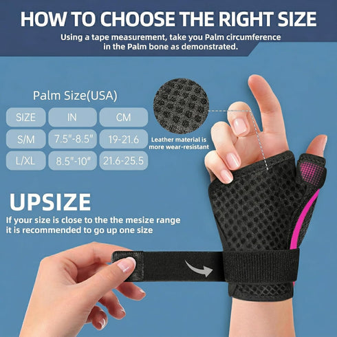 Thumb Support Brace | Upgraded Thumb Spica Splint Stabilizer Pain Relief Night Support for De Quervain s Tenosynovitis