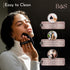 BLEND & SNAP Large Velour Triangle Makeup Puff for Flawless Coverage, Blotting Sponge for Foundation & Concealer