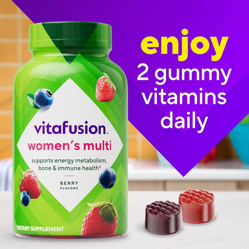 Gummy 120 Count Vitafusion Adult Vitamins for Women
