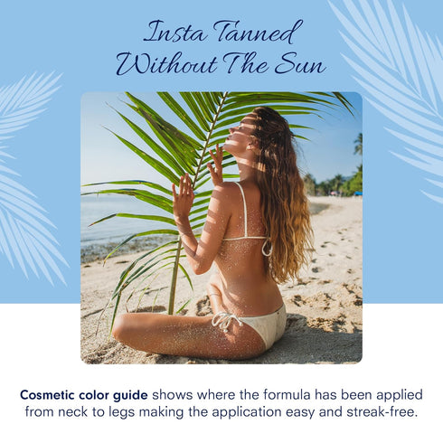 Toma's Total Tan Liquid Spray, Instant Sunless Tanner, 6 oz, Natural Looking Golden Bronze, Non-Sticky