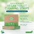 Toilet Bowl Cleaner Strips, Eco-friendly Non-toxic Septic Safe, Natural Toilet Bowl Cleaner for Quick Easy Cleaning,