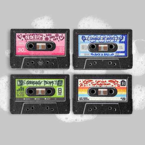 Genuine Fred Mix Tapes Sponges, Assorted, 5280879