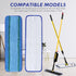 Upgraded Replacement Microfiber Mop Pads for Rubbermaid Commercial 18 Inch Mop, Reusable Wet & Dry Cleaning Flat Mop