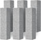 4TH Pumice Stone for Toilet Bowl Cleaning - Scouring Stick Removes Limescale Stain, Hard Water Ring, Calcium (6 Pack)