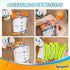 KEEPOW Reusable XL Mop Pads, Compatible with Swiffer XL Sweeper, 4 Pack Washable Microfiber Cloths for Surface/Hardwood