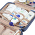 NISHEL Large Size Toiletry Bag for Women, Travel Essentials Organizer, Hanging Makeup Case for Cosmetics and Toiletries