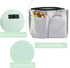 Small Makeup Bag for Women, Pu Leather Travel Makeup Pouch with Zipper, Makeup Bag for Purse