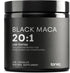Toniiq Black Maca Root - Ultra High Potency 20:1 Extract - Single Origin,