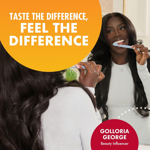 HAMMER Toothpaste-4 Pack 4.3oz 100% ARM & Essentials Whiten & Strengthen Fluoride of Tubes, Fresh Mint- Natural Baking