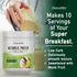 NaturalSlim Metabolic Protein Powder with Collagen Vanilla - Low Carb Meal Replacement Shake Mix - 17.6 oz for Hair,