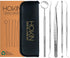 Dental Tools by HOKIN - 5 Pcs Plaque Remover Teeth Cleaning Tool Kit for Men Women Kids