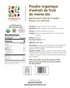 UNLEASH'D ORGANIC 16 oz Unleashd Organic Monk Fruit Powder Pure Unsweetened Monk Fruit, No Added Sugar, No Erythritol