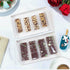 JCXGRVC 50Pack 3x6Inches Packaging Granola Bar Bags Dubai Pistachio Chocolate Bags Cakesicle Bag Rice KrispiesTtreats