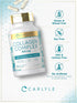 Carlyle Collagen Pills with Hyaluronic Acid, 500mg, 90 Capsules, Non-GMO, Gluten Free Hydrolyzed Supplement