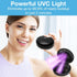 Tilcare UVC Retainer Case for Invisalign with UV Light for Aligners, Retainers, Mouth Guard, and Whitening Trays