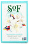South Of France French Milled Vegetable Oval Bar Soap with Organic Shea Butter, Blooming Jasmine, 6 Ounce (Pack of 1)