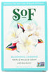 South Of France French Milled Vegetable Oval Bar Soap with Organic Shea Butter, Blooming Jasmine, 6 Ounce (Pack of 1)