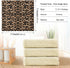 senya 6 Pack Dish Cloths - Reusable Kitchen Hand Towels with Cheeteh Leopard Print