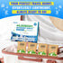 FIXSMITH Laundry Detergent Sheets - 200 Loads (100 Sheets), Fresh Linen Scent, Eco-Friendly, Plastic-Free, Travel Strips