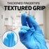 Basic Medical Nitrile Exam Gloves, Powder-Free Non-Sterile Food-Safe Cleaning Disposable Glove, Blue 100Pcs