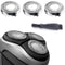 HQ8 Replacement Heads for Philip Aquatec Electric Shaver, New Upgraded Razor Blades for Multiple Models, 3-Pack