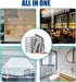 Pack 8-12" 16" Airlab Streak Free Miracle Cleaning Cloth Easy Clean of x Microfiber Dish Cloths Glass Polishing Lint
