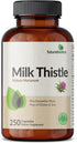 Futurebiotics Milk Thistle Silymarin & Dandelion Root: Liver Health Support, Antioxidant Support, Detox, 250 Capsules