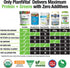 Plantvital Unflavored Organic Vegan Protein Powder - 18 Superfoods, Gluten Free - 16oz (Pack of 2)