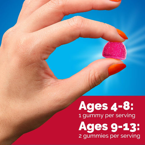 Immune Gummies 44CT Emergen-C Kidz Vitamin C Support Fun-Tastic Fruit includes Zinc, Manganese, B Vitamins and Vitamin