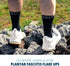 OS1st FS4 Crew length Plantar Fasciitis Socks for relief from heel and arch pain, swelling, and painful plantar