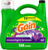 Gain + Aroma Boost Liquid Laundry Detergent, Moonlight Breeze Scent, 128 Loads, 184 fl oz