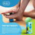 RAD Rounds Extra Soft Yoga Deep Tissue Massage Ball Set, Myofascial Release Balls for Feet, Back, Neck, Jaw & Forearms