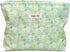 STARDW Aesthetic Floral Makeup Bag, Large Cute Cosmetic Bag Organizer for Women Girls, Travel Toiletry Pouch (Fresh