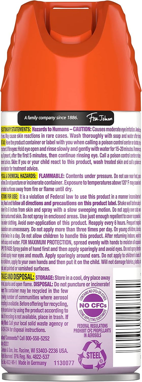 OFF! FamilyCare Insect & Mosquito Repellent Aerosol - Bug Spray with Picaridin for Everyday Use, 5 oz