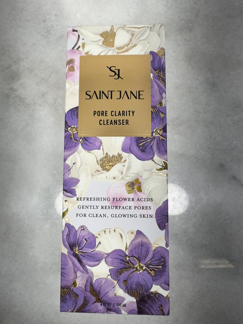 SAINT JANE Pore Clarity Cleanser | Hyaluronic + Flower Acid Cleanser | Luxury Floral-Infused Clean Skincare (4oz |