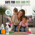 Pack 8oz 16oz All Purpose Cleaner Starter Plant-Based, Fragrance Free, Empty Refillable, Cleaning Kit with Concentrate