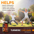 Organic Turmeric Curcumin Extract Supplement 1500mg with BioPerine, 120 Vegetarian Capsules
