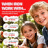 Gummies D3, 60 Iron for Kids & Teens, Kids Multivitamin with Iron Supplement, Vitamin B Complex, A, C, Calcium, Zinc