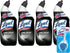 Lysol Lime & Rust Toilet Bowl Cleaner Gel, 24 Oz (Pack of 4), Destroys Stains from Hard Water