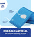SCRUBIT Multi-Purpose Dish Scrub Sponge, Non Scratch Cleaning Sponges for Pots, Dishes - 12 Pack Blue