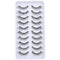 Newcally Lashes Natural Wispy False Eyelashes, Hand-Knotted Soft Light Volume Cat Eye Lashes Multipack