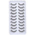Newcally Lashes Natural Wispy False Eyelashes, Hand-Knotted Soft Light Volume Cat Eye Lashes Multipack