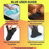 Packs (1 Inflammation Relief Genius Cold Therapy Socks with Reusable Gel Ice - Large Pair), Cotton/Polyester Blend, Dry