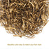 Hoyols 1000 Piece Pack Hair Bands, Elastic Rubber Ponytail Ties for Women Girls, Mini Soft Golden Color (Gold Metal)