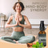 Massage Oil for Neck Massage, Muscles, Cupping, and Massage Tools. Aromatherapy Essential Oils and Herbal Extracts