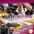 Disposable Black Vinyl Gloves, 4.5Mil, Medium, Latex Free, Cleaning Gloves, Food Safe, 100/1000