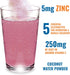 Ener-IV Electrolyte Hydration & Energy Drink Mix, Low Sugar Non-GMO, Mixed Berry Powder for Muscle Recovery - 45