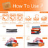 Laundry Detergent Sheets, 200 Sheets, Lemon Orange Scent - Eco-Friendly, Liquidless, Hypoallergenic