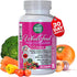 Whole Food Multivitamin for Women - Vegan, Non-GMO - 90 Capsules with Folate, B12 Methyl, Vitamins, Minerals,