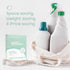 Wash No Waste - PACK 3, Laundry Detergent Strips, 192 washes, Hypoallergenic, Biodegradable, Lavender.